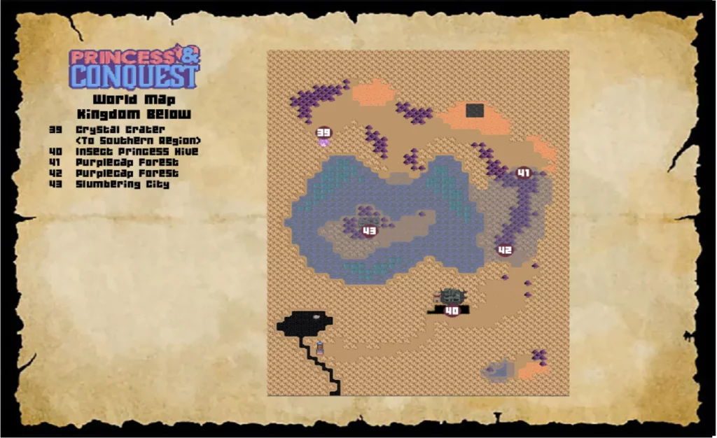 Princess & Conquest World Maps